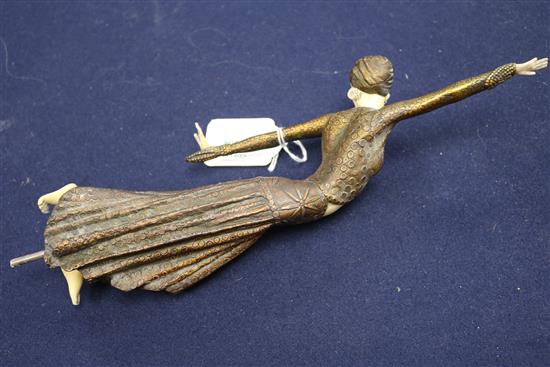 Art Deco style figure on base